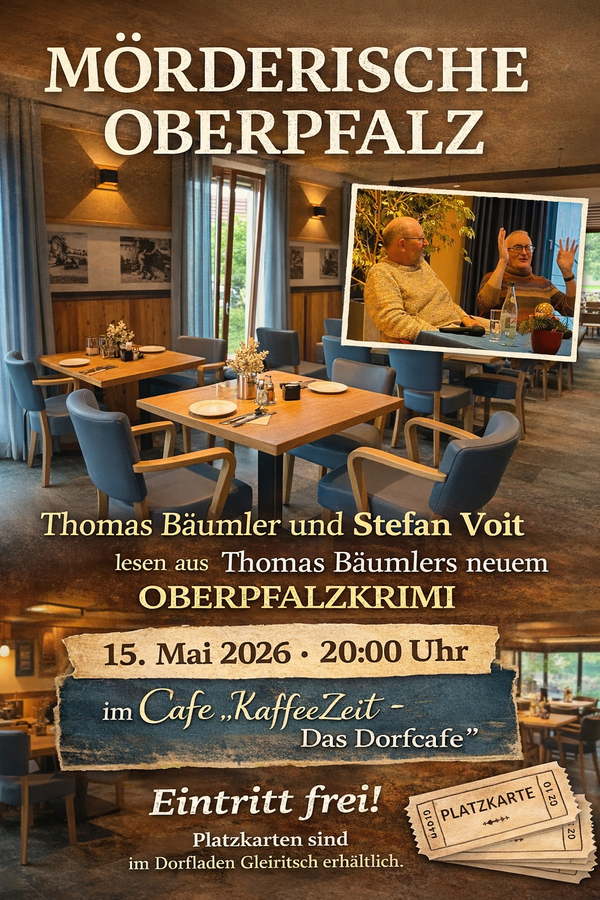 Lesung aus Mörderische Oberpfalz