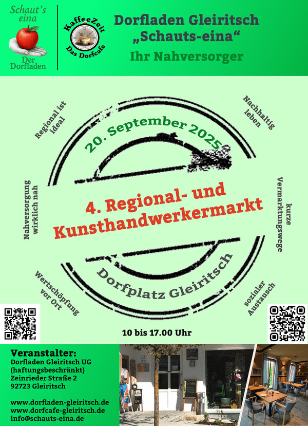 4. Regional- und Kunsthandwerkermarkt Gleiritsch